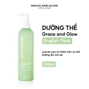 Grace and Glow English Pear and Freesia Acne Body Serum