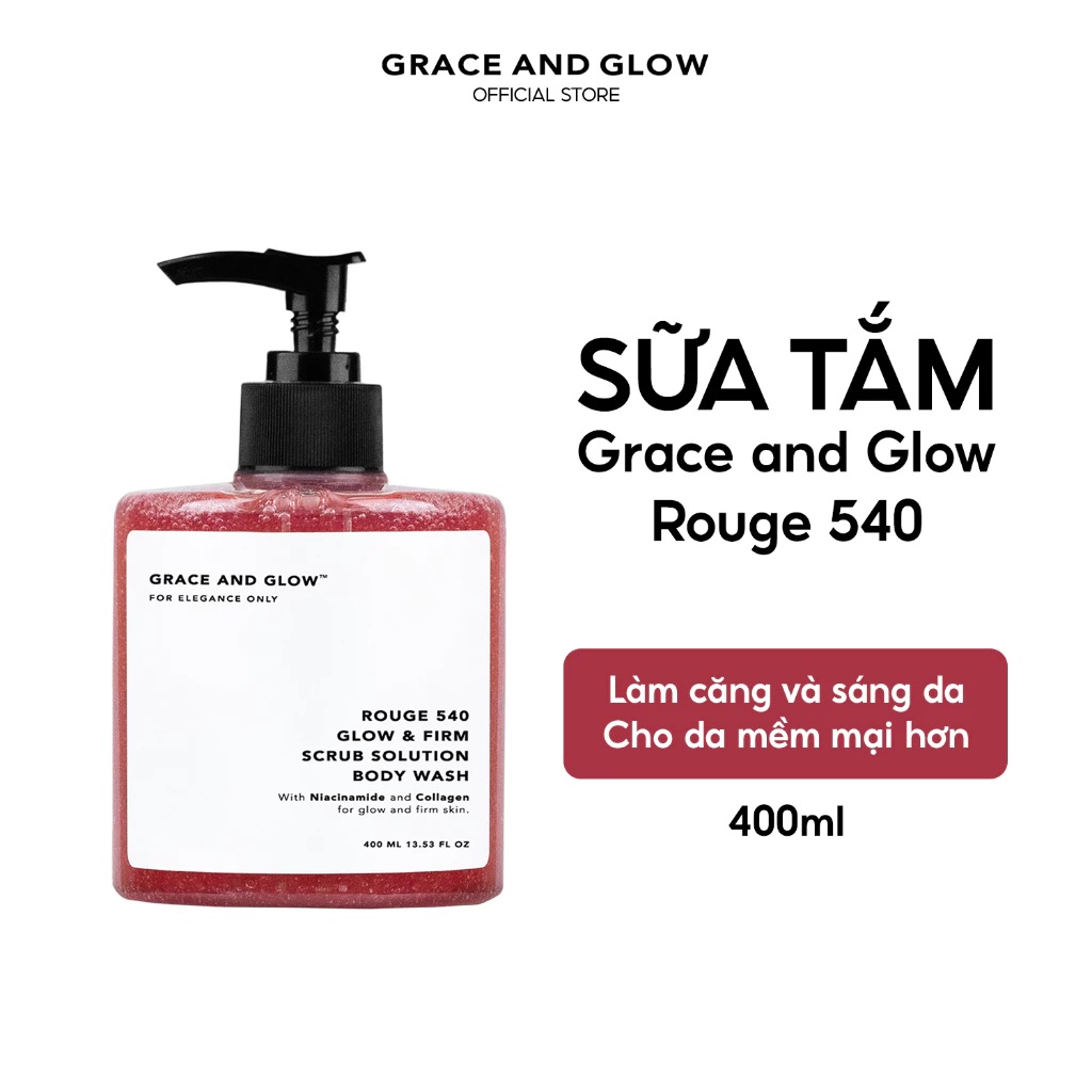 Grace and Glow Rouge 540 Scrub Solution Body Wash