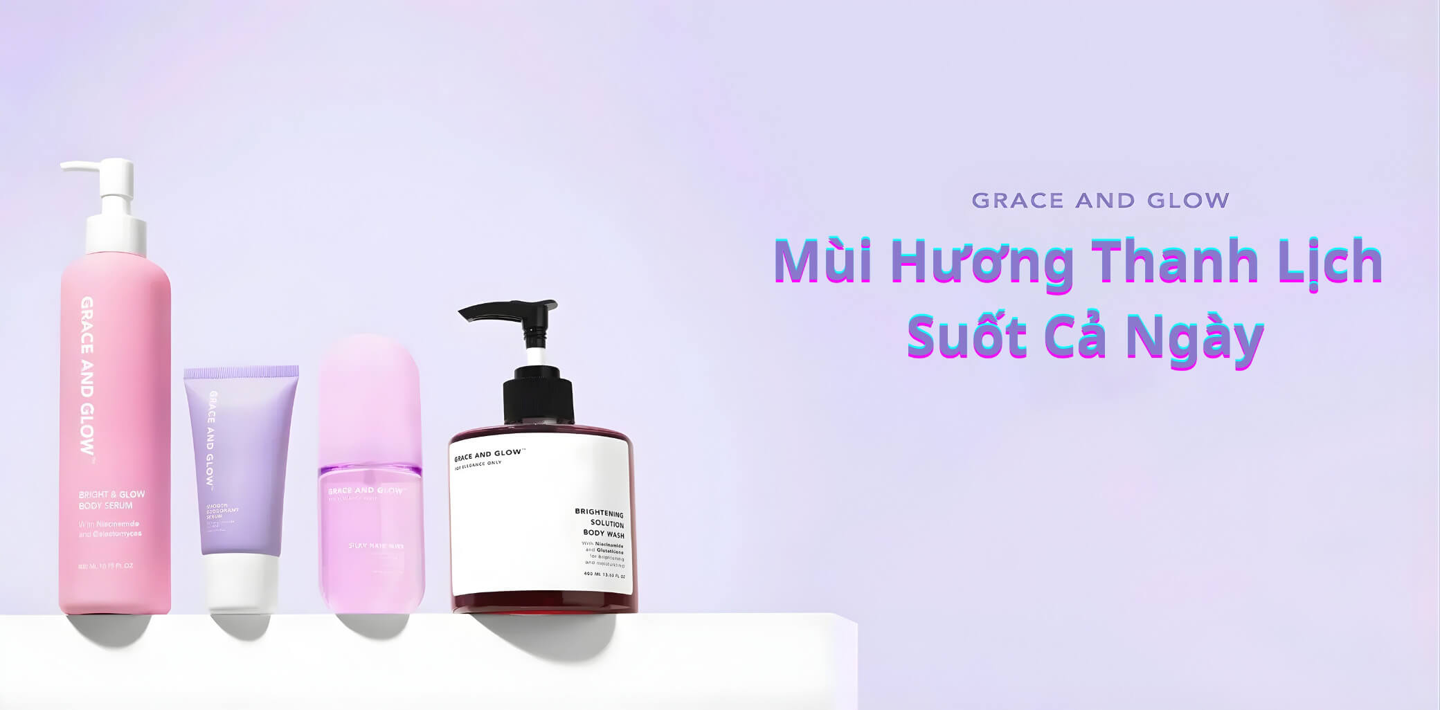 banner Grace and Glow