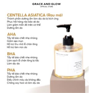 Thành phần Grace and Glow English Pear & Freesia Anti Acne Solution Body Wash